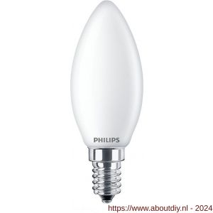 Philips LED kaarslamp Classic LEDcandle 2.2 W-25 W B35 E14 827 extra warm wit - A51270234 - afbeelding 1