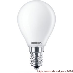 Philips LED kogellamp Classic LEDluster 4.3 W-40 W P45 E14 827 extra warm wit - A51270248 - afbeelding 1