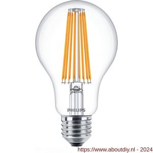 Philips LED gloeidraadlamp Classic LEDbulb 11 W-100 W E27 A67 827 extra warm wit - A51270224 - afbeelding 1
