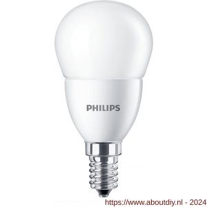 Philips LED kogellamp Corepro LEDluster ND 7 W-60 W E14 827 P48 extra warm wit - A51270168 - afbeelding 1