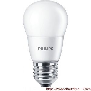 Philips LED kogellamp Corepro LEDluster ND 7 W-60 W E27 827 P48 extra warm wit - A51270169 - afbeelding 1