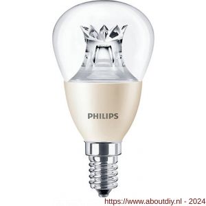Philips LED kogellamp Master LEDluster 4 W-25 W E14 P48 dimtone extra warm wit - A51270171 - afbeelding 1
