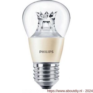 Philips LED kogellamp Master LEDluster 6 W-40 W E27 P48 dimtone extra warm wit - A51270173 - afbeelding 1