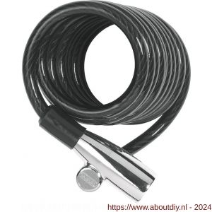 Abus kabel spiraalslot zwart 1950/180 BLACK - A21701276 - afbeelding 1