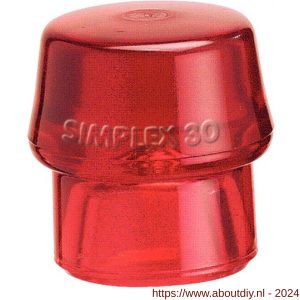 Halder 3206 hamer dop Simplex plastic 40 mm - A40600407 - afbeelding 1