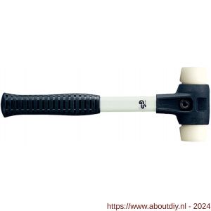 Halder 3708 hamer Simplex fiber steel nylon 40 mm - A40600103 - afbeelding 1