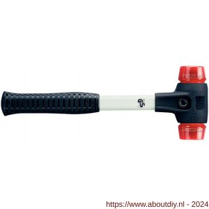 Halder 3706 hamer Simplex fiber steel plastic 30 mm - A40600075 - afbeelding 1
