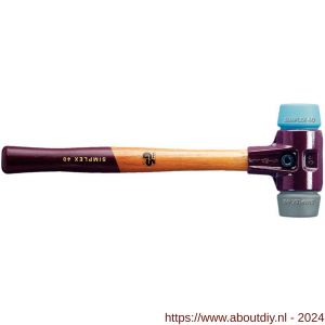 Halder 3013 hamer Simplex TPE-Mid-Soft 50 mm - A40600118 - afbeelding 1