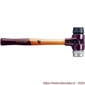 Halder 3029 hamer Simplex rubber-metaal 50 mm - A40600177 - afbeelding 1