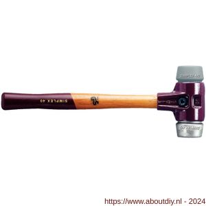 Halder 3039 hamer Simplex TPE-Mid-metaal 50 mm - A40600215 - afbeelding 1