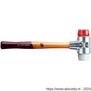 Halder 3167 hamer Simplex aluminium Plastic-Superplastic 40 mm - A40600226 - afbeelding 1
