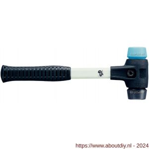 Halder 3712 hamer Simplex fiber steel Soft-rubber 40 mm - A40600288 - afbeelding 1