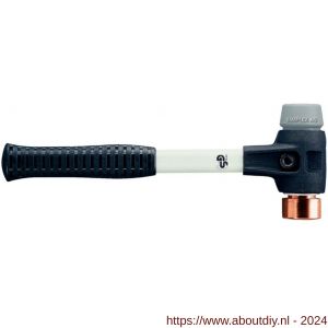 Halder 3734 hamer Simplex fiber steel TPE-Mid-koper 30 mm - A40600356 - afbeelding 1