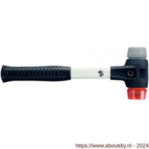 Halder 3736 hamer Simplex fiber steel TPE-Mid-plastic 30 mm - A40600193 - afbeelding 1