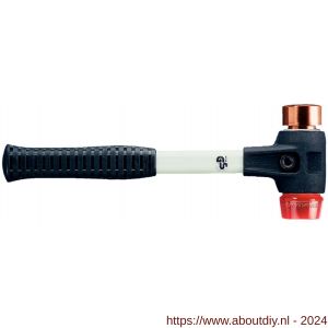 Halder 3746 hamer Simplex fiber steel koper-plastic 30 mm - A40600358 - afbeelding 1