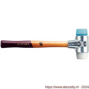 Halder 3117 hamer Simplex aluminium Soft-Superplastic 60 mm - A40600302 - afbeelding 1