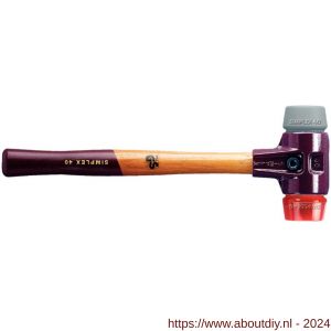 Halder 3036 hamer Simplex TPE-Mid-plastic 60 mm - A40600188 - afbeelding 1