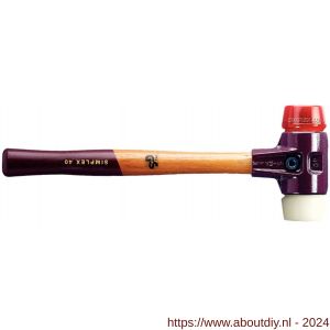 Halder 3068 hamer Simplex Plastic-nylon 60 mm - A40600236 - afbeelding 1