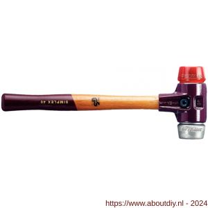 Halder 3069 hamer Simplex Plastic-metaal 40 mm - A40600242 - afbeelding 1