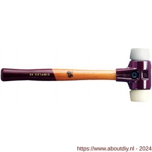 Halder 3078 hamer Simplex Superplastic-nylon 50 mm - A40600251 - afbeelding 1