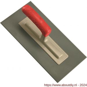 Melkmeisje plakspaan kunststof met rode kunststof greep 280x140x2 mm - A19855287 - afbeelding 1