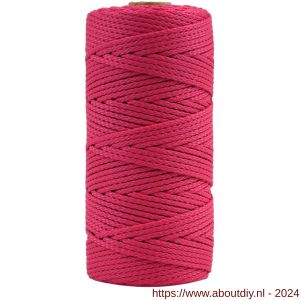 Melkmeisje metselkoord nylon fluor roze 2 mm x 100 m - A19855000 - afbeelding 1