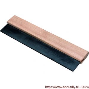 Melkmeisje tegelwasser rubber met houten greep 200 mm - A19855526 - afbeelding 1