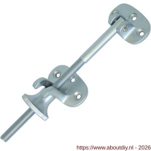 S&B 325000.1 stuurhuisdaktrekker 154 mm met tegenplaat en moer messing gerold - A40615180 - afbeelding 1