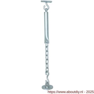 S&B 414620.3 met veer stoelsjorring set met veer messing gerold chroom - A40615051 - afbeelding 1