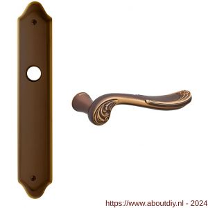 Mandelli1953 1020 BB56 Lord deurkruk op langschild BB56 mat brons - A21014605 - afbeelding 1