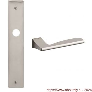 Mandelli1953 1030 PC72 Link deurkruk op langschild 240x40 mm PC72 mat nikkel - A21014996 - afbeelding 1