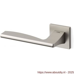 Mandelli1953 1031L Link deurkruk gatdeel op rozet 50x50x6 mm linkswijzend mat nikkel - A21009621 - afbeelding 1