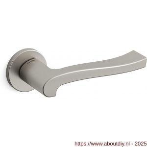 Mandelli1953 1071R Ola deurkruk gatdeel op rozet 51x6 mm rechtswijzend nikkel - A21009632 - afbeelding 1