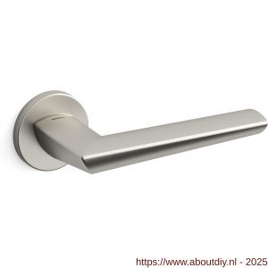 Mandelli1953 1081R Isi deurkruk gatdeel op rozet 51x6 mm rechtswijzend mat nikkel - A21009640 - afbeelding 1