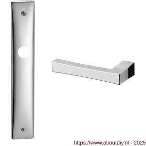 Mandelli1953 1160L Telis deurkruk gatdeel linkswijzend op langschild blind chroom - A21018828 - afbeelding 1
