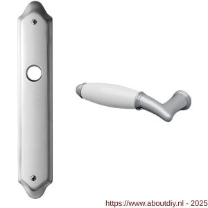 Mandelli1953 1200L PC55 Melody deurkruk gatdeel linkswijzend op langschild PC55 chroom - A21018881 - afbeelding 1