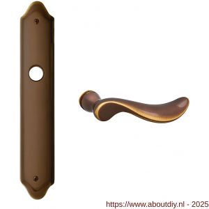 Mandelli1953 1210 WC55/8 Norma deurkruk op langschild WC55/8 brons - A21018992 - afbeelding 1