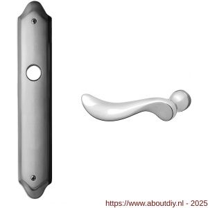 Mandelli1953 1210L PC72 Norma deurkruk gatdeel linkswijzend op langschild PC72 chroom - A21019032 - afbeelding 1