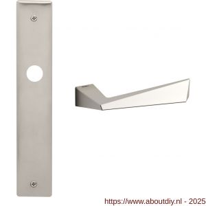 Mandelli1953 1250 PC72 Piramid deurkruk op langschild 240x40 mm PC72 nikkel - A21015088 - afbeelding 1