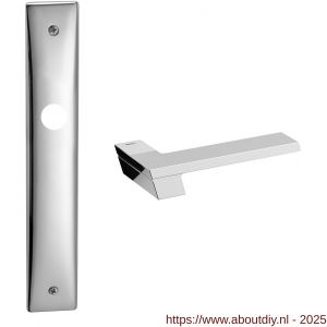 Mandelli1953 1370 PC72 Jet deurkruk op langschild 240x40 mm PC72 chroom - A21014135 - afbeelding 1