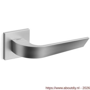 Mandelli1953 1501R Nuria deurkruk gatdeel op rozet 50x50x6 mm rechtswijzend mat chroom - A21009725 - afbeelding 1