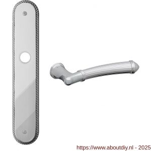 Mandelli1953 1510 BB56 Aurora deurkruk op langschild 259x48 mm BB56 chroom - A21014199 - afbeelding 1