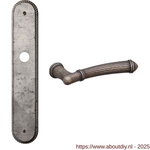 Mandelli1953 1510 WC72/8 Aurora deurkruk op langschild 259x48 mm WC72/8 antiek chroom - A21014157 - afbeelding 1