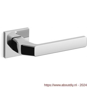Mandelli1953 1601 fenix deurkruk op rozet 50x50x6 mm chroom - A21009085 - afbeelding 1