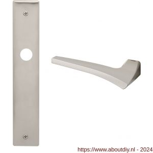 Mandelli1953 1630L Astrid deurkruk gatdeel linkswijzend op langschild 240x40 mm blind mat nikkel - A21016293 - afbeelding 1