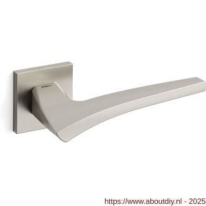 Mandelli1953 1631L Astrid deurkruk gatdeel op rozet 50x50x6 mm linkswijzend mat nikkel - A21009772 - afbeelding 1