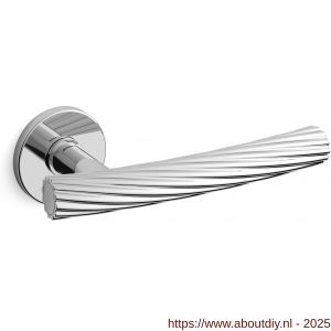 Mandelli1953 1731 Fusilla deurkruk op rozet 51x6 mm chroom - A21009129 - afbeelding 1