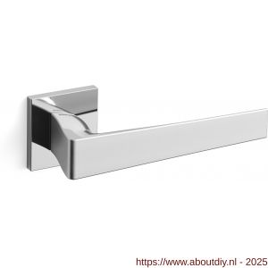 Mandelli1953 1761 Seven deurkruk op rozet 50x50x6 mm chroom-mat chroom - A21009145 - afbeelding 1