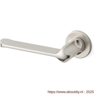Mandelli1953 1921L MM80 deurkruk gatdeel op rozet 51x6 mm linkswijzend mat nikkel - A21011812 - afbeelding 1