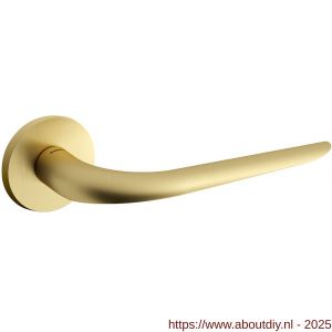 Mandelli1953 1971 Coupe deurkruk op rozet 51x6 mm mat messing - A21014485 - afbeelding 1